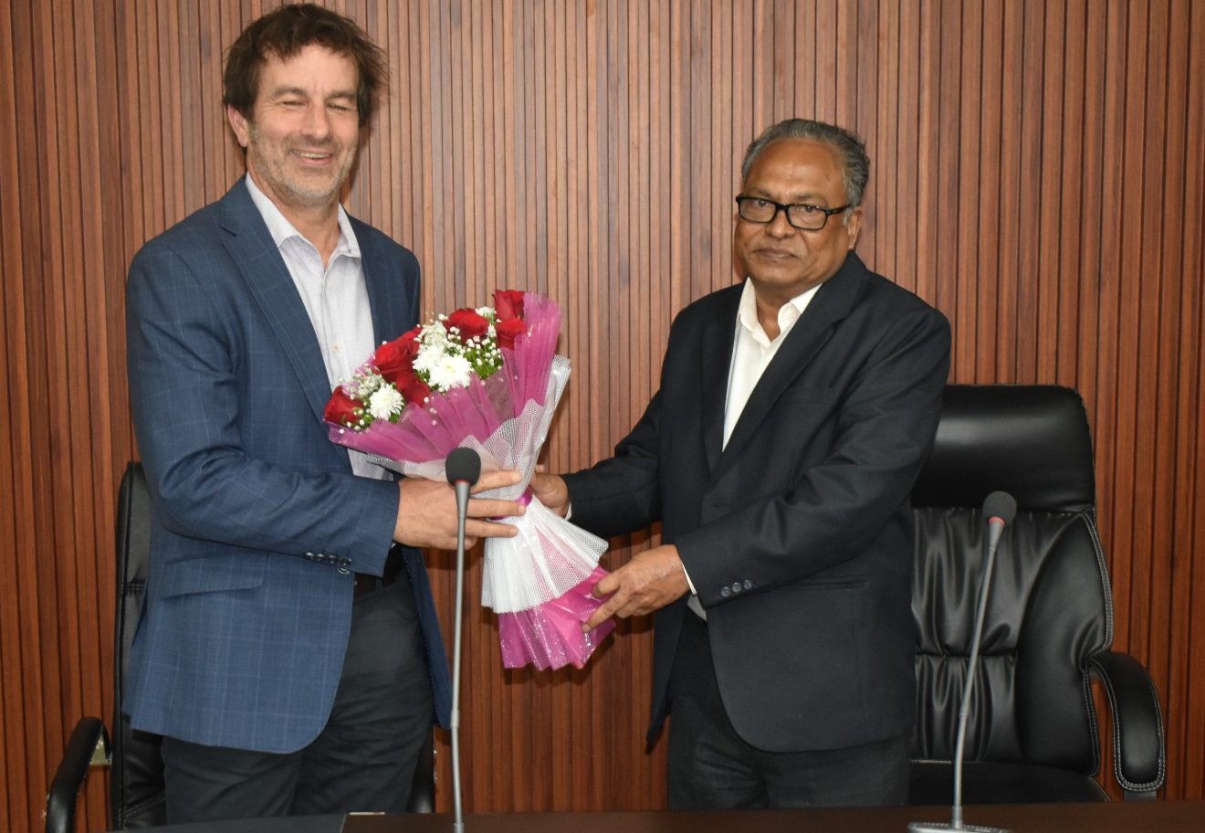 Visit of Prof.  Michael Friend, Pro Vice-Chancellor, Research and Innovation, Charles sturt University, NSW, Australia