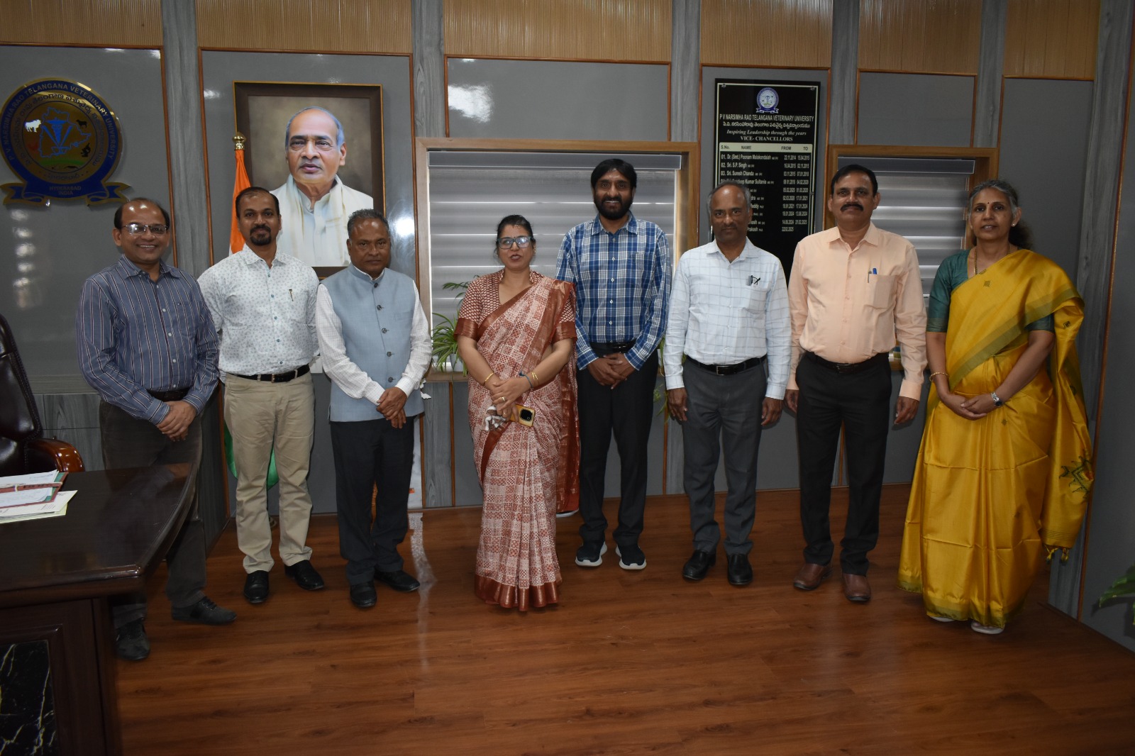 Inspection of the University by Quality Council of India expert Dr. Mounica Chauhan 